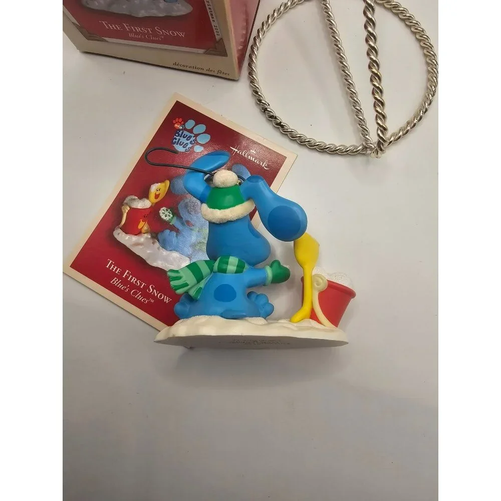 Hallmark Keepsake‎ Ornament The First Snow Blues Clues 2002 With Box